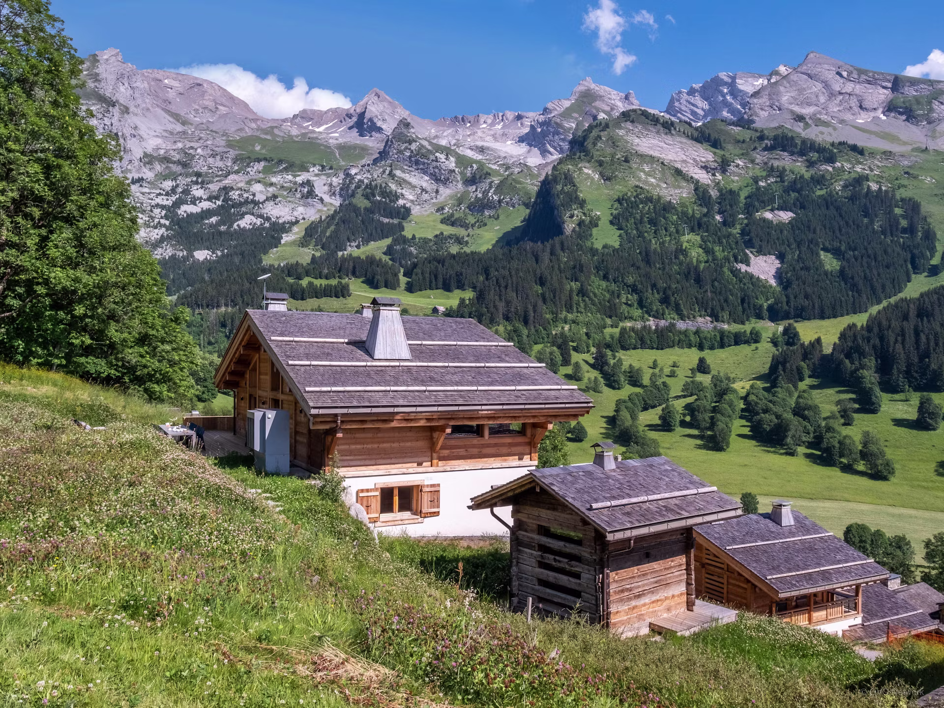 Chalet Bleu Infini